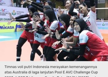 Siapa Lawan Indonesia di Final AVC Challenge