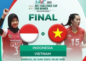Final AVC Putri Indonesia vs Vietnam