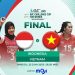 Final AVC Putri Indonesia vs Vietnam