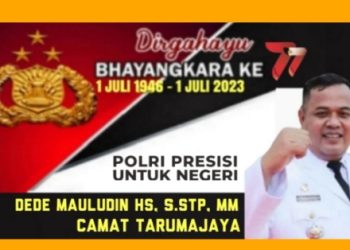 Dede Mauludin : Dirgahayu 77 Tahun Kepolisian Republik Indonesia