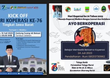 Kabupaten Bekasi Tuan Rumah Hari Koperasi Ke-76 Tingkat Jawa Barat