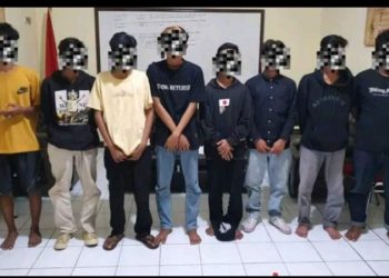 Polsek Kedungwaringin Amankan 8 Remaja Pelaku Tawuran