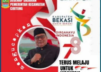 Camat Cibitung: Dirgahayu 73 Tahun Kabupaten Bekasi