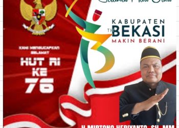 H.Mirtono : Dirgahayu 73 Tahun Kabupaten Bekasi