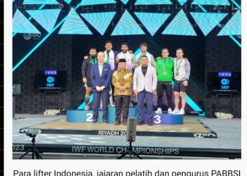 Rahmat Erwin Abdullah Pecahkan Rekor Dunia di IWF World Championships 2023