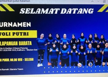 PBV Barata Gelar Turnamen Bola Voli