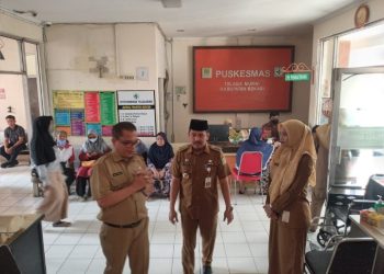 Camat Cikarang Barat Kunjungi PKM Telaga Murni