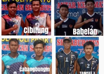 Tim Putra Putri Tamsel Lolos ke Semi Final