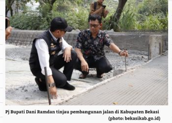 Infrastruktur Jalan di Kabupaten Bekasi Diharapkan Tahan Sampai 30 Tahun