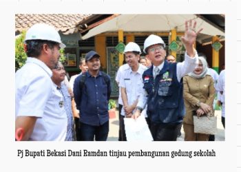 Pemkab Bekasi Terus Geber Pembangunan Gedung Sekolah