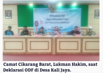 Camat Lukman Imbau Warganya Stop Buang Air Besar Sembarangan