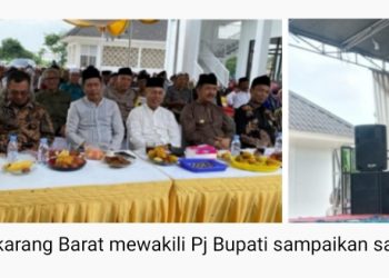 Wakili Pj Bupati, Camat Cikarang Barat Resmikan Pembangunan Masjid Jamie-ul Khair