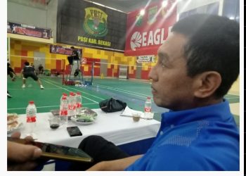 Brigjen ( Pol) Bariza Tinjau TC Bulutangkis Jabar