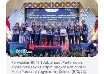 BKKBN Jabar Raih Penghargaan Pengelola Media Sosial Terbaik Se-Indonesia