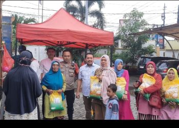 Camat Lukman Apresiasi Dinas Perdagangan Gelar Operasi Pasar Beras
