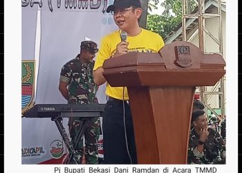 Dani Ramdan : Pembangunan Infrastruktur Melalui TMMD  Berdampak Pada Terciptanya Stabilitas Ekonomi
