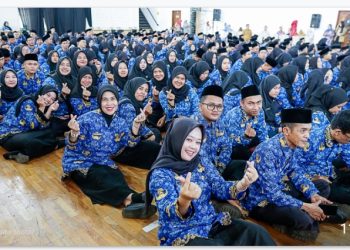 Lantik 377 PPPK Anyar, Kepala BKKBN Jabar Ingatkan Pentingnya Profesionalisme Kerja