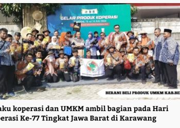 Dinas Koperasi Dorong UMKM Hadir di Setiap Pameran