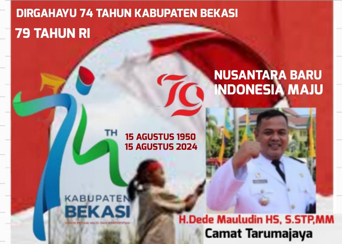 Pemerintah Kecamatan Tarumajaya Mengucapkan: