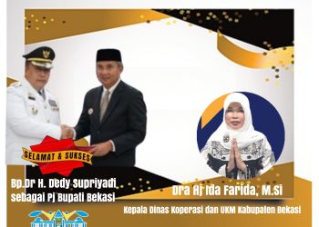 Segenap Jajaran Dinas Koperasi dan UKM Kabupaten Bekasi Mengucapkan: