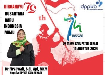 Firzawati : Dirgahayu 74 Tahun Kabupaten Bekasi- 79 Tahun Republik Indonesia