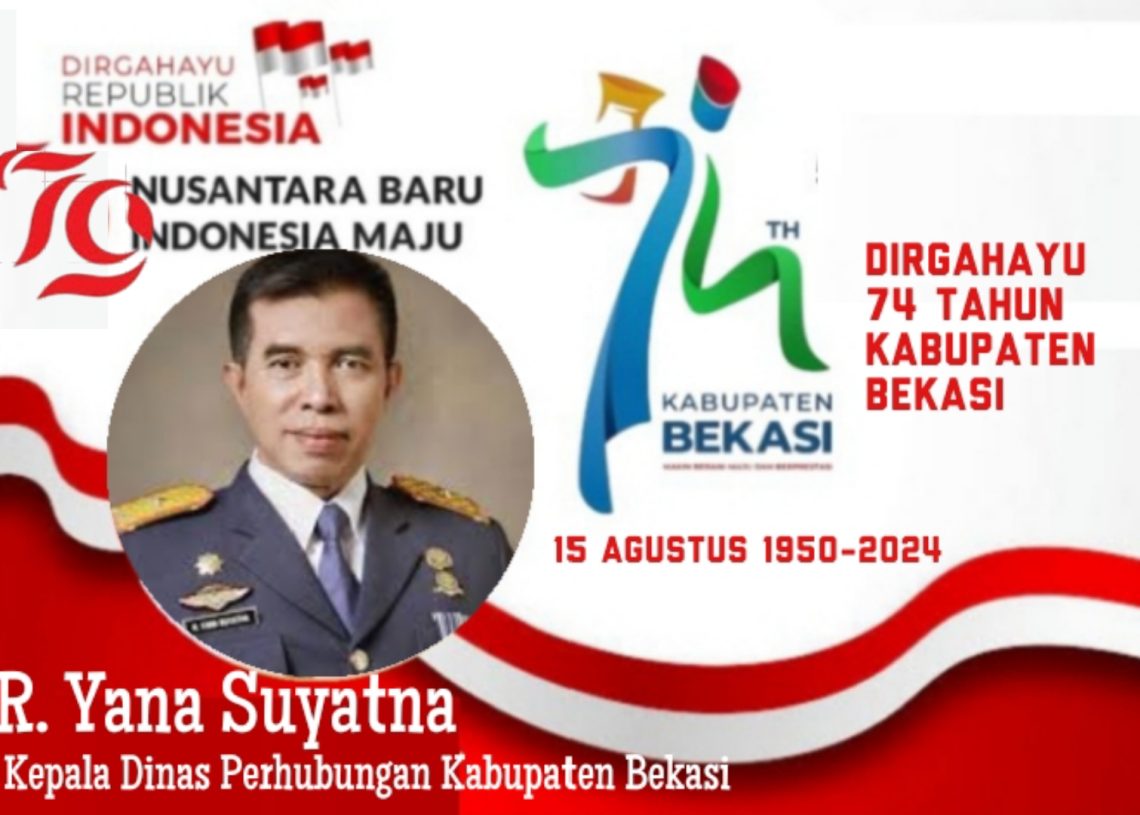 Dinas Perhubungan Kabupaten Bekasi Beserta Jajarannya Mengucapkan: