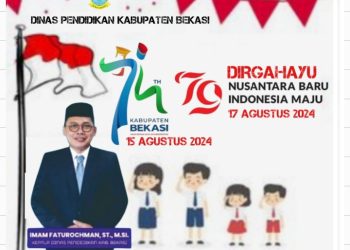 Segenap Jajaran Dinas Pendidikan Kabupaten Bekasi Mengucapkan: