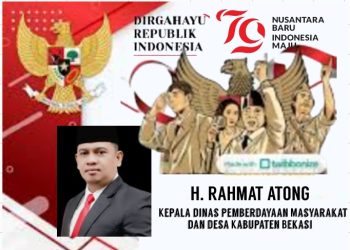 H. Rahmat Atong : Dirgahayu 79 Tahun Republik Indonesia