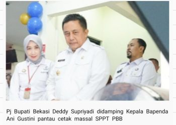 Pemkab Bekasi Cetak 1.264.713 Lembar SPPT PBB