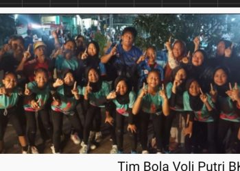 PBB BKJ Rebut Gelar Kejurkab Bola Voli KU 13