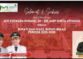Kepala MAN 1 Kabupaten Bekasi : Selamat Atas Dilantiknya Bupati-Wakil Bupati Bekasi