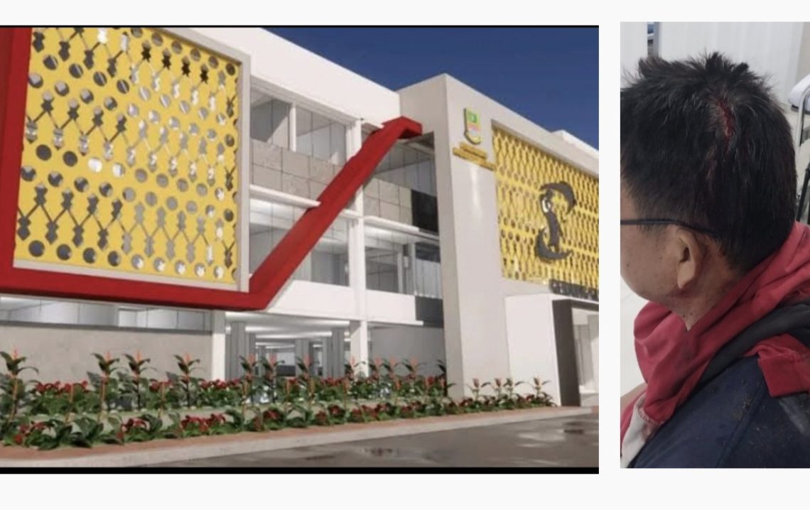 Miris, Disbudpora Bangun Gedung Squash Rp 40 M, Pelatih Angkat Berat Bocor Kepala Tertimpa Atap  Roboh