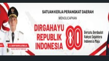 Pemerintah Kabupaten Bekasi Mengucapkan: