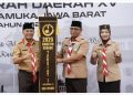 Pemkab Bekasi Terima Dua Penghargaan Atas Kepedulian Terhadap Pembinaan Pramuka dan Kwarcab Tergiat I Wilayah II Jawa Barat