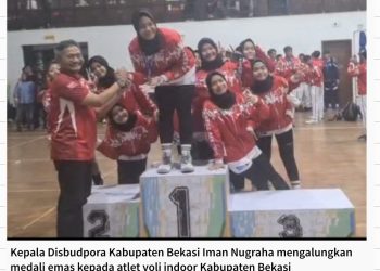 Kabupaten Bekasi Sukses Naikkan Peringkat di Popda Jabar 2025