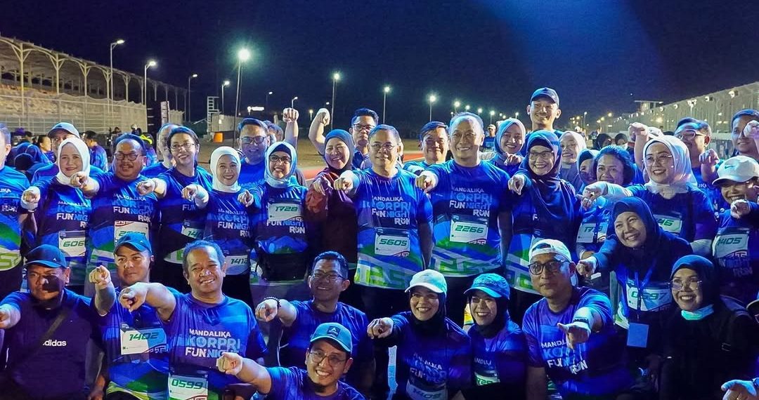 Ribuan ASN  Meriahkan Mandalika KORPRI Fun Night Run, Prof. Zudan: Ini Bukti KORPRI Sebagai Organisasi Pemersatu Bangsa