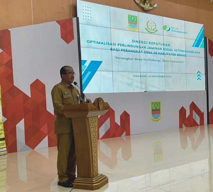 Kolaborasi DPMD, Kejaksaan, dan BPJS Ketenagakerjaan Perkuat Perlindungan Aparatur Desa di Kabupaten Bekasi