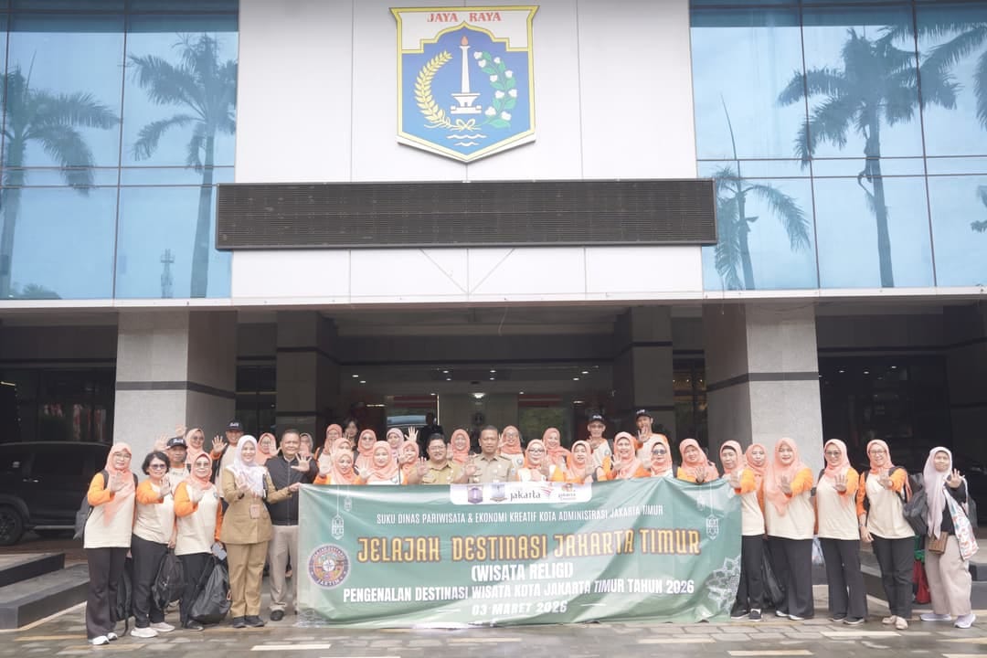 Munjirin Lepas Peserta Pengenalan Destinasi Wisata Religi 2026, Tegaskan Spirit Sejarah dan Spiritual Jakarta Timur