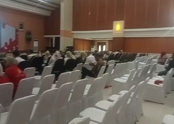 Rapat Musrenbang Tingkat Kabupaten Bekasi, Acara Belum Selesai dan Pemprov Tengah Menyampaikan Pemaparan Secara Daring, ASN Pada Bubar Duluan