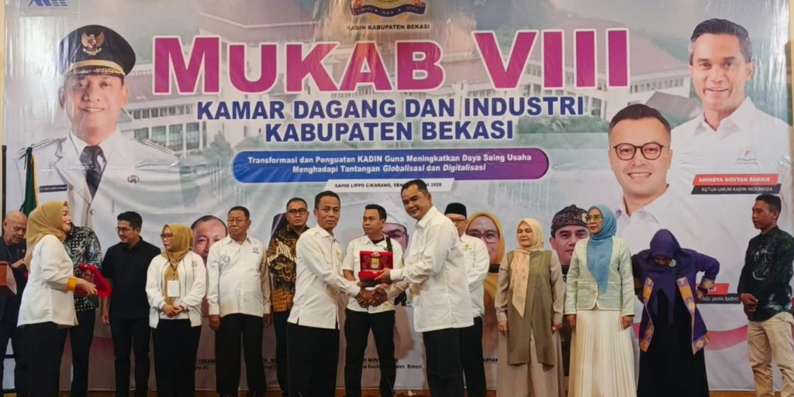 Heri Noviar Terpilih Kembali Secara Aklamasi Sebagai Ketua Kadin Kabupaten Bekasi