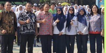 Dishub Kabupaten Bekasi Tanamkan Budaya Keselamatan Transportasi kepada Pelajar Melalui MPLS