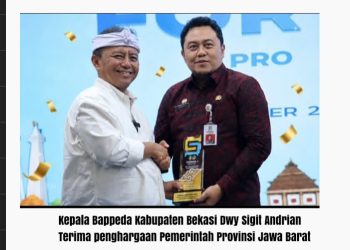 Tim Fasilitasi CSR Kabupaten Bekasi Raih Penghargaan Terbaik I di Jawa Barat