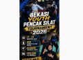 Bekasi Youth Pencak Silat Tournament 2026 Jadi Ajang Pembinaan Generasi Muda
