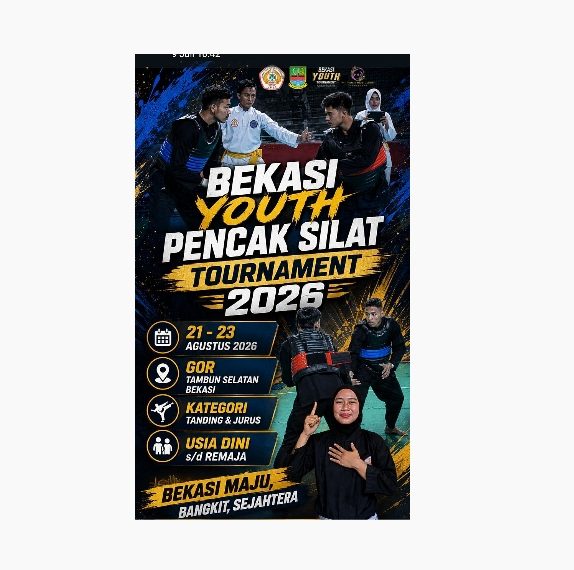 Bekasi Youth Pencak Silat Tournament 2026 Jadi Ajang Pembinaan Generasi Muda