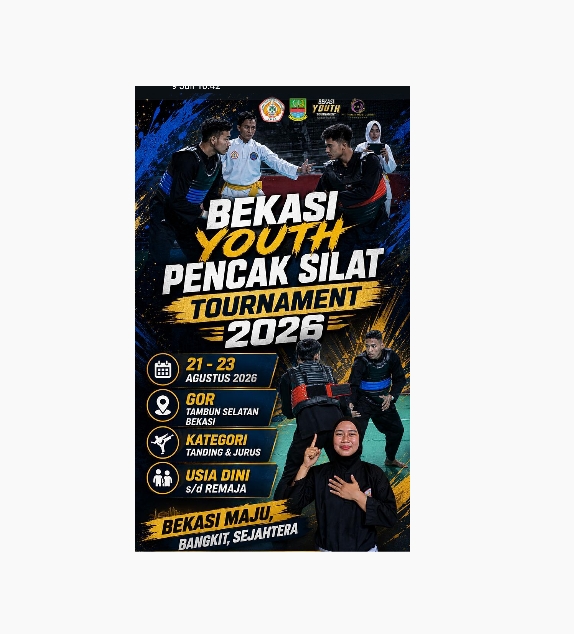 Bekasi Youth Pencak Silat Tournament 2026 Jadi Ajang Pembinaan Generasi Muda