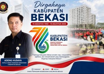 Segenap Jajaran Dinas Pemadam Kebakaran Kabupaten Bekasi Mengucapkan :