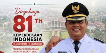 Camat Tarumajaya Beserta Jajarannya Mengucapkan: Selamat Hari Jadi ke-76 Kabupaten Bekasi dan Dirgahayu 81 Tahun Republik Indonesia