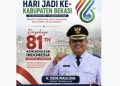 Camat Tarumajaya Beserta Jajarannya Mengucapkan: Selamat Hari Jadi ke-76 Kabupaten Bekasi dan Dirgahayu 81 Tahun Republik Indonesia