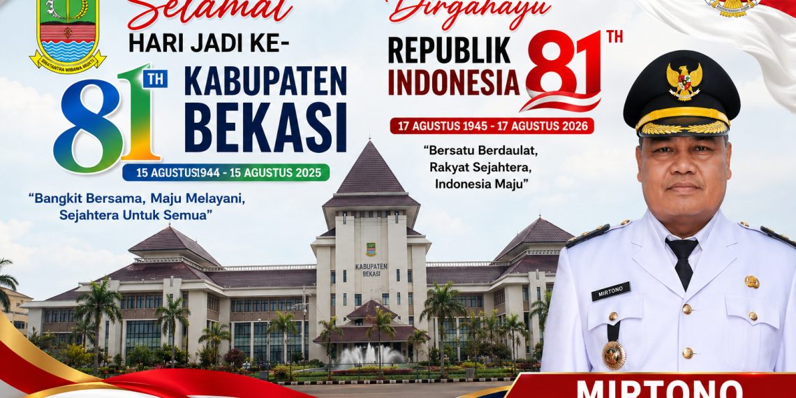Segenap Jajaran Pemerintah Kecamatan Cabangbungin Mengucapkan : Selamat Hari Jadi Ke-76 Kabupaten Bekasi dan Dirgahayu 81 Tahun Republik Indonesia