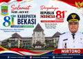 Segenap Jajaran Pemerintah Kecamatan Cabangbungin Mengucapkan : Selamat Hari Jadi Ke-76 Kabupaten Bekasi dan Dirgahayu 81 Tahun Republik Indonesia